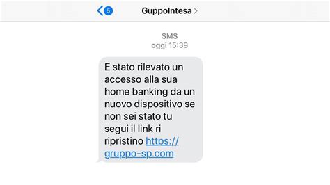 Nuova Truffa Online Un Sms Dal Falso Operatore Bancario