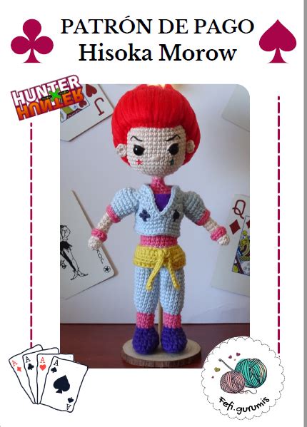 Hisoka Amigurumi PDF ESP Fefi Gurumis S Ko Fi Shop Ko Fi Where