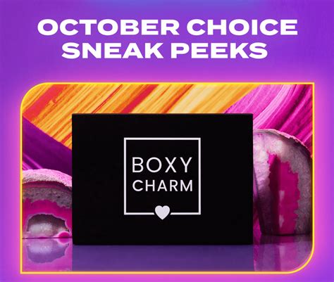 BOXYCHARM October 2022 Base Premium Box Choice Spoilers