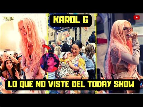 Karol G Rompe Nuevo R Cord Lo Que No Viste Del Show En New York