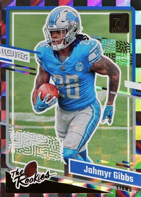 Jahmyr Gibbs Donruss The Rookies Price Guide Sports Card Investor