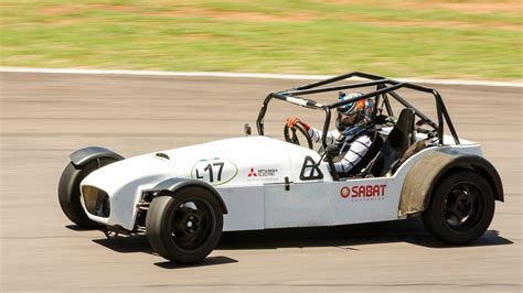 Taking on a Lotus 7 Race Car round Zwartkops - YouTube