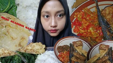 MANTULMUKBANG DAUN SINGKONG PAKE SAMBEL TERASI TOREK MUKBANG