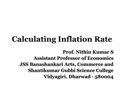 Calculating Inflationpptx