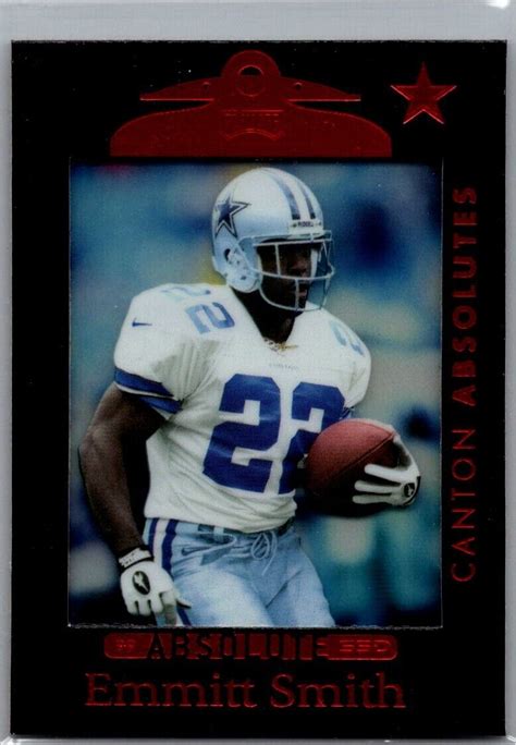 Playoff Absolute Ssd Emmitt Smith Ebay