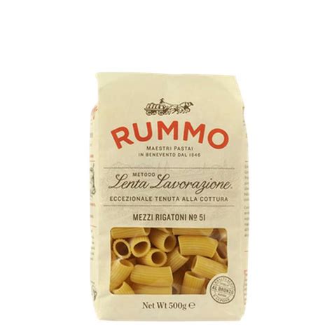 Mezzi Rigatoni N Rummo G Bam Courses Courses En Ligne