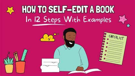 How To Edit A Book 12 Steps For Self Editing A Book With Examples ️ Youtube