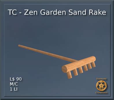 Second Life Marketplace - Zen Garden Sand Rake