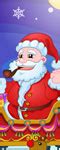 Happy Santa Claus And Reindeer - DressUpWho.com