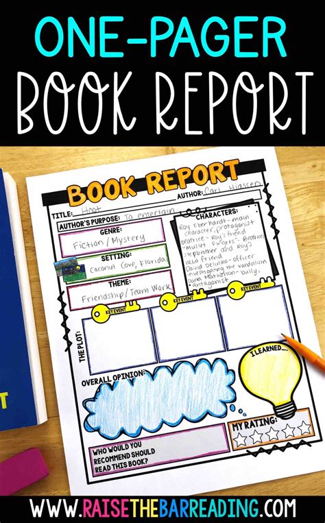 Teaching Book Report Writing Book Report Ideas And Formats Grades 3 5