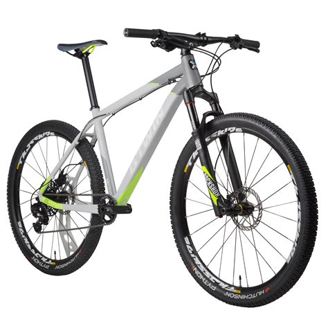 B Twin Mtb Rockrider Grijs Limoen Inch Decathlon Nl