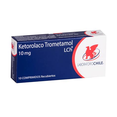 Ketorolaco 10 Mg X 10 Comp Rec 103210 Profar