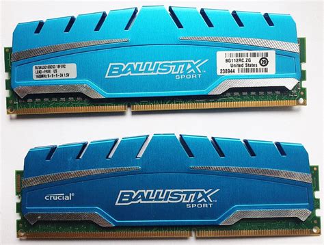 Crucial Ballistix Sport Gb X Gb Ddr Mhz Pc