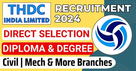 Thdc Apprenticeship Recruitment Posts For Fresher Engineers