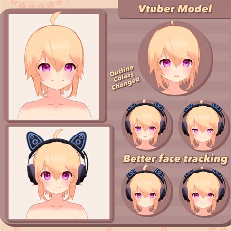 VTUBER CUSTOMIZABLE MODELS YCH Commishes