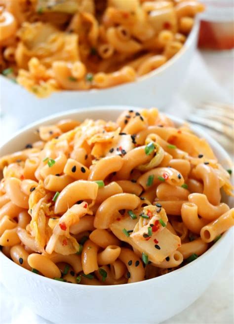 Kimchi Mac And Cheese Dash Of Savory Cook With Passion