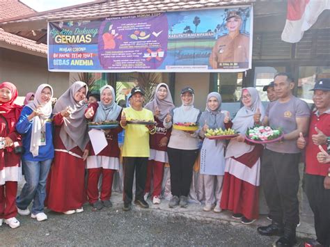 Kampanye Germas Di Sekolah Erlina Ajak Siswa Terapkan Pola Hidup