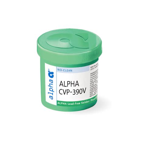 Alpha Cvp V Solder Paste Lead Free High Relaiability