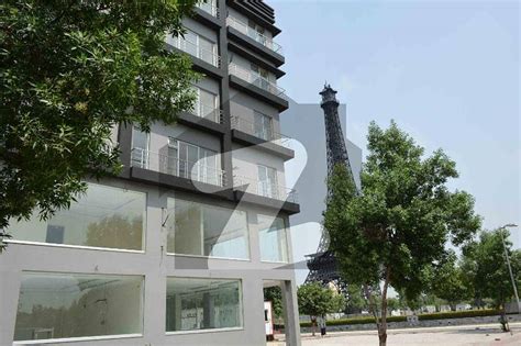 Facing Eiffel Tower St Floor Corner Commercial Shop For Sale In Bahria