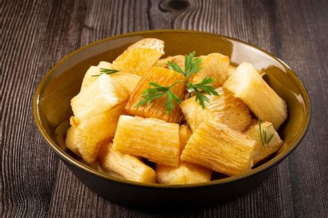 Premium Photo Fried Cassava Cassava Traditional Brazilian Food