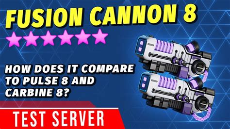 Fusion Cannon 8 Mech Arena YouTube