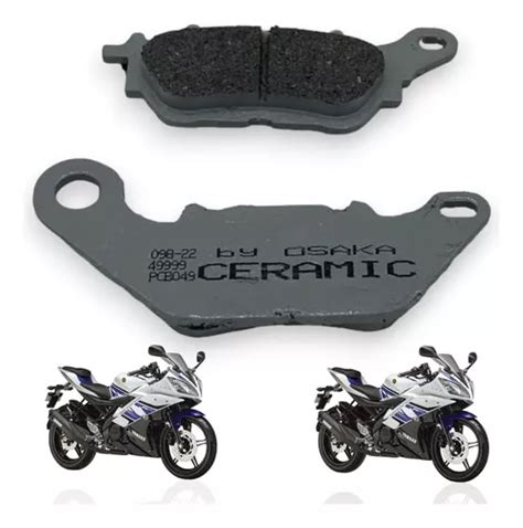 Balatas Delanteras Para Yamaha R15 N max 150 Cerámica Osaka