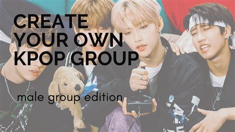 Create Your Own Kpop Group Male Group Edition Kpop Game Youtube