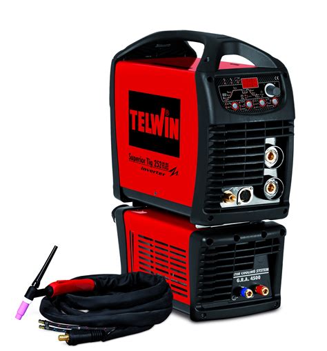 Saldatrice Inverter TIG TIG PULSATO MMA Telwin Superior 252 AC DC