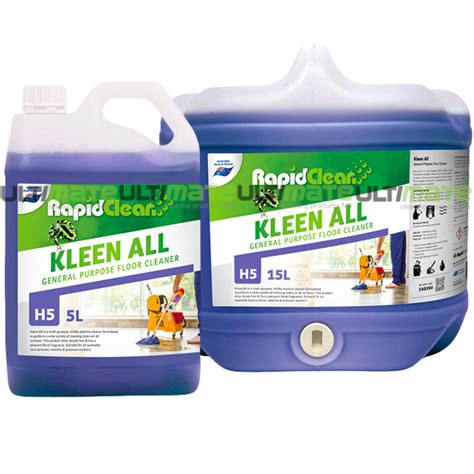 Rapidclean Kleen All General Purpose Floor Cleaner Ultimate Cleaning