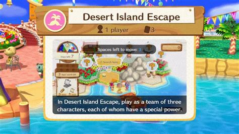 Animal Crossing Amiibo Festival Desert Island Escape Mode Footage