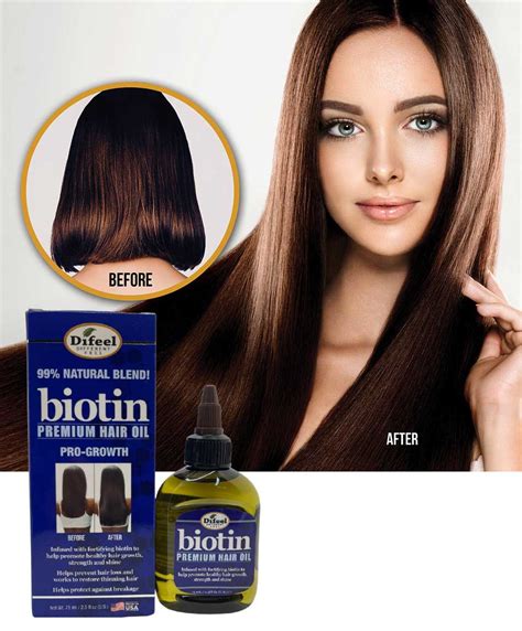 Difeel Difeel Difeel Natural Blend Biotin Premium Hair Oil Pakswholesale