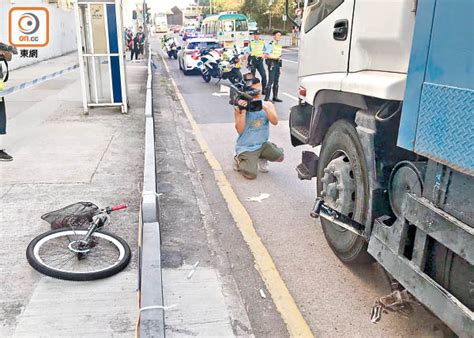 單車漢捱撞 捲車底輾斃 東方日報