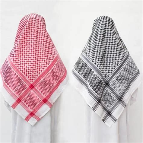 Keffiyeh Men S Arab Shemagh Head Scarf Ghutra Keffiyeh Middle East