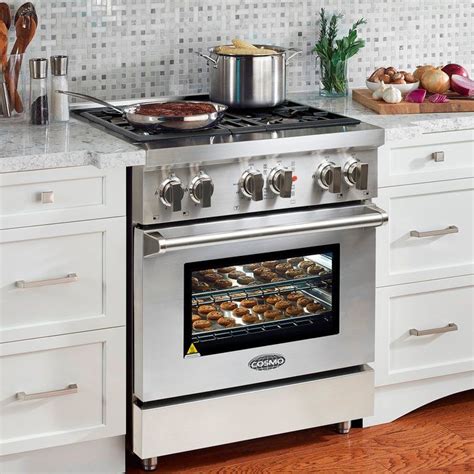 30 3 9 Cu Ft Freestanding Dual Fuel Range In 2020 Gas Stoves Kitchen Industrial Kitchen