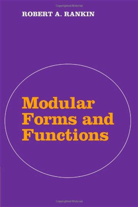 『modular Forms And Functions』｜感想・レビュー 読書メーター