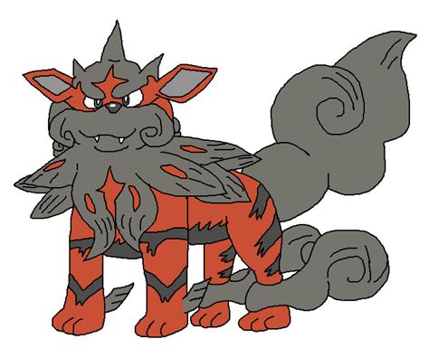 Pokemon #59: Hisuian Arcanine by PsychoZoid on DeviantArt