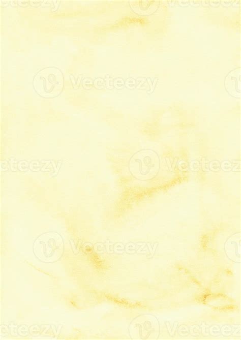 Watercolor Light Yellow Background Texture Hand Painted Lemon Color