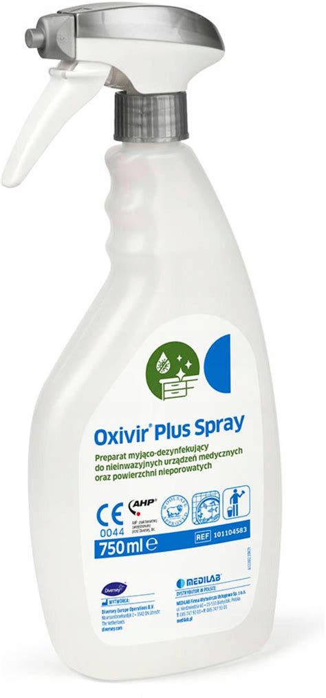 Drobne Akcesoria Medyczne Oxivir Plus Spray Do Dezynfekcji Powierzchni