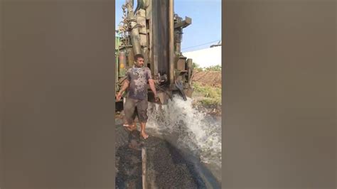 Borewell Water 255 फीट पे खतरनाक पानी आया Amazing Water