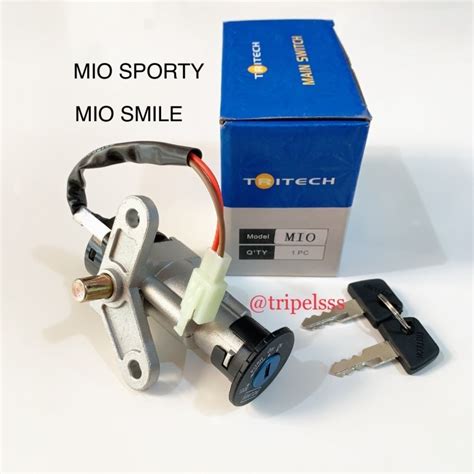 Jual Kunci Kontak Set Kunci Jok Mio Sporty Lama Mio Smile Shopee