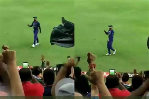 Virats Gesture When Fans Yell Kohli Kohli During Ind Vs Pak Asia Cup