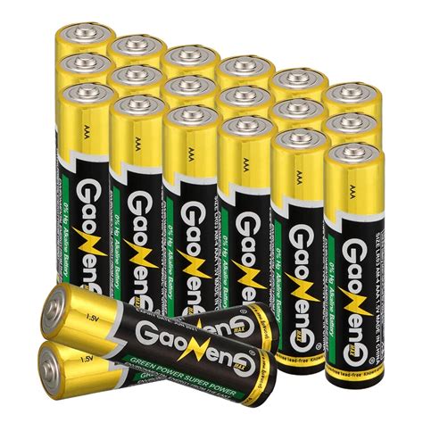 Pcs Lot Alkaline Battery V Aaa Alkaline Batteries Batteries For