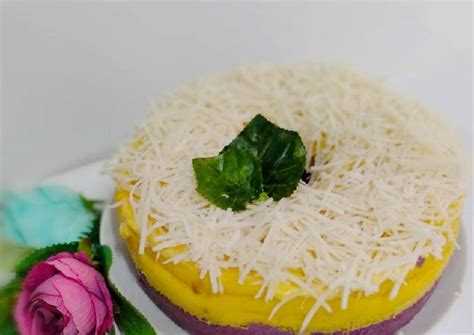 Resep Bolu Lapis Kukus Pasta Talas Oleh Eka Utami Cookpad