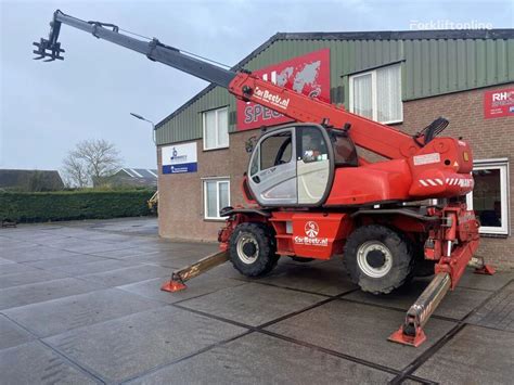 Manitou MRT2150 Rotating Telehandler For Sale Netherlands Groot Ammers