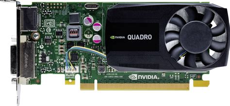 PNY Workstation GPU Nvidia Quadro K620 2 GB GDDR5 RAM PCIe X16 DVI