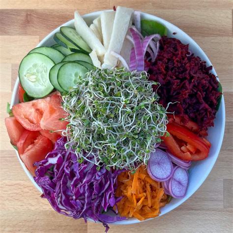 Rainbow Salad - Daniel's Plate