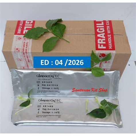 Jual Nissui Compact Dry Ec Test Strip Shopee Indonesia