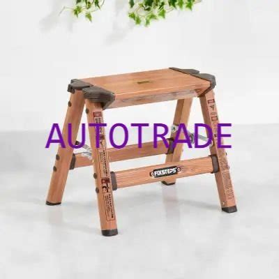 Jual Fixsteps Tangga Lipat Aluminium Motif Kayu Tingkat Ladder