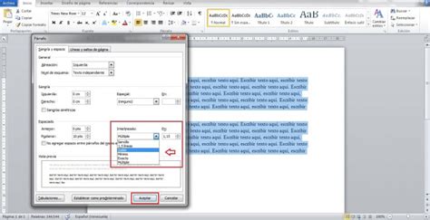 Qué es el interlineado en Word Ejemplos y Consejos