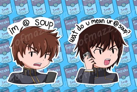 I'm at Soup Meme Laminated Sticker - Etsy